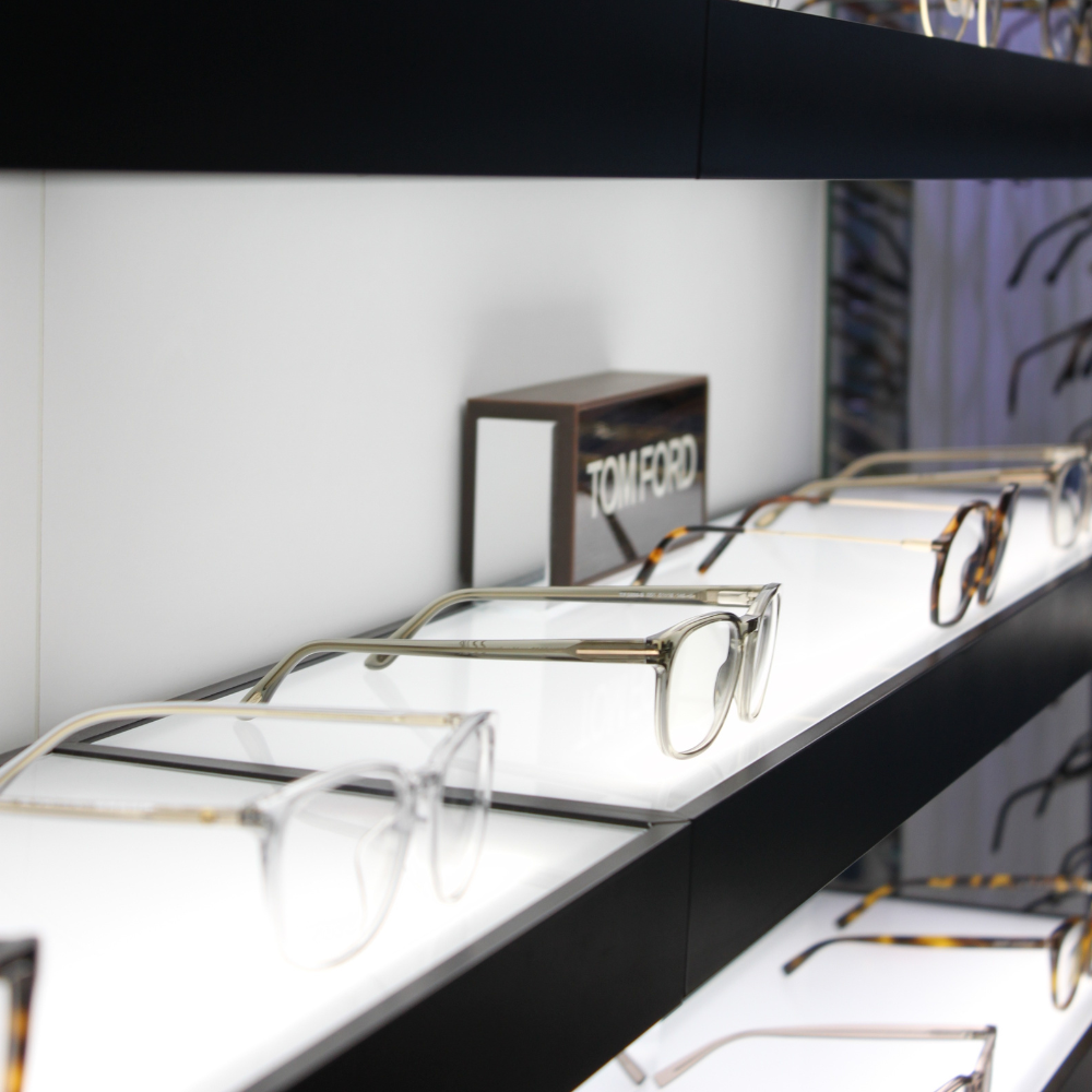 Premium optical frames showcase
